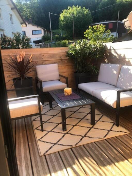 Chez Alixe - Appartement Avec Terrasse Gerardmer Ngoại thất bức ảnh